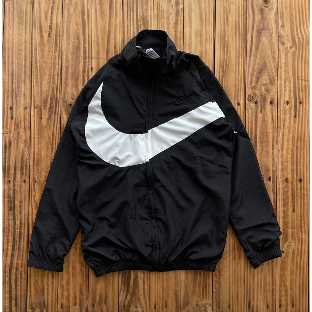 JAKET Sweater VINTAGE Nike BIG Swoosh(olive) Size L XL TERLARIS