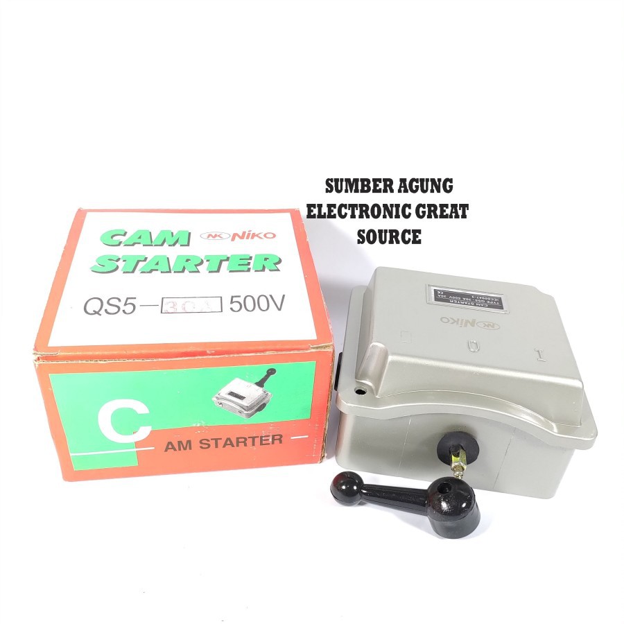 Niko Handle Niko 1pas NK3062 GA 1 Phase 30A Handel Listrik Besar Cam S