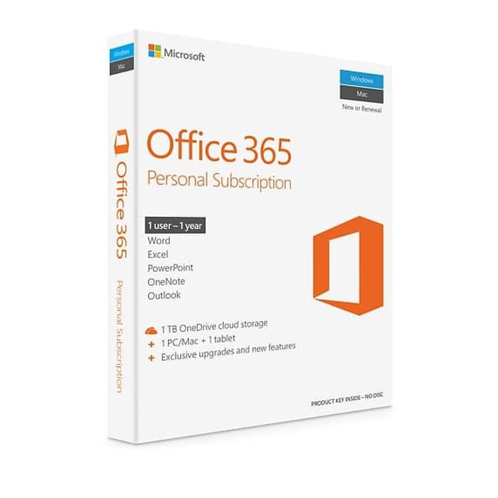 "OFFICE 365 PERSONAL 1 TAHUN"
