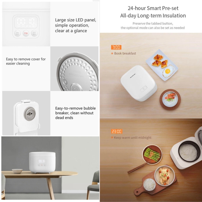 Mijia Smart Rice Cooker 1.6L / Smart Rice Cooker 2 1.5L Penanak Nasi Magic Com