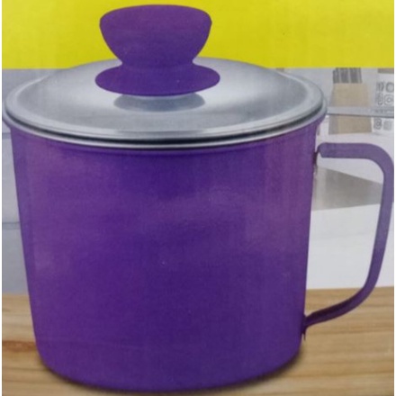 [ Cinicini ] Oil Pot Warna Wadah Penyaring Minyak Stainless Warna