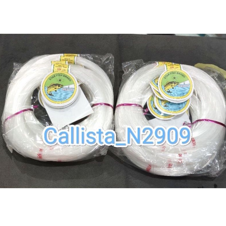 SENAR BUNGKUS PERLON 50 LBS -90 LBS 300 YDS