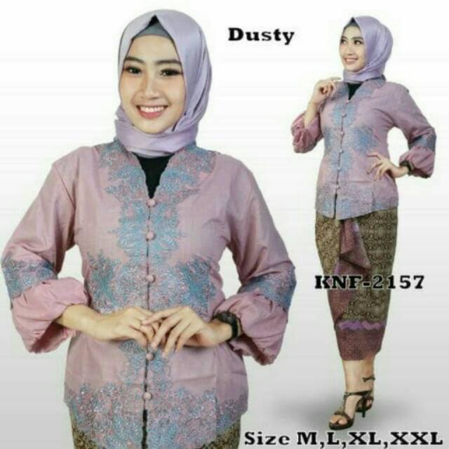 Kebaya encim lengan balon