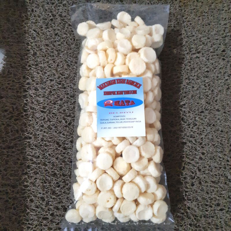 

kerupuk koin ikan tenggiri super asli bangka 200gram
