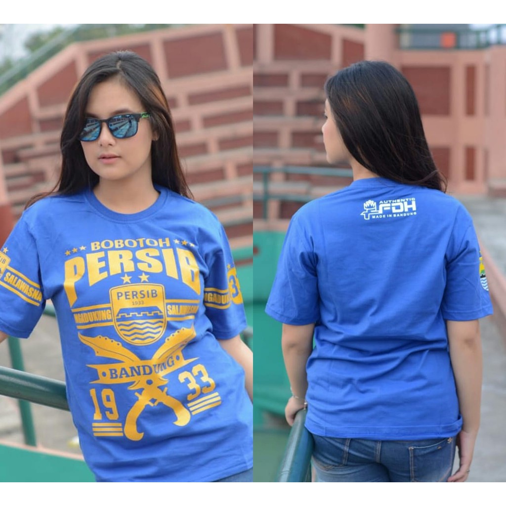 KAOS PERSIB / KAOS PERSIB BANDUNG / EDISI PERSIB BANDUNG GOLD