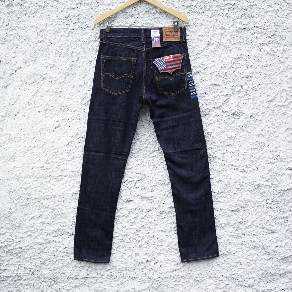 Jeans Levi's 505 | Jeans Pria | Dark Blue | 505AUUSA05