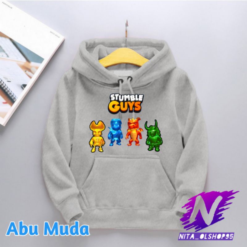 promo Hoodie anak stumble guys karakter spesial