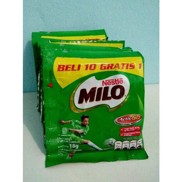

Milo Sachet 22gr / Renceng