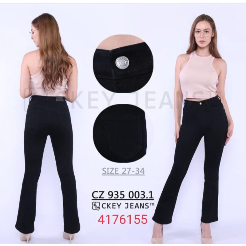 CKEY JEANS CUTBRAY HITAM