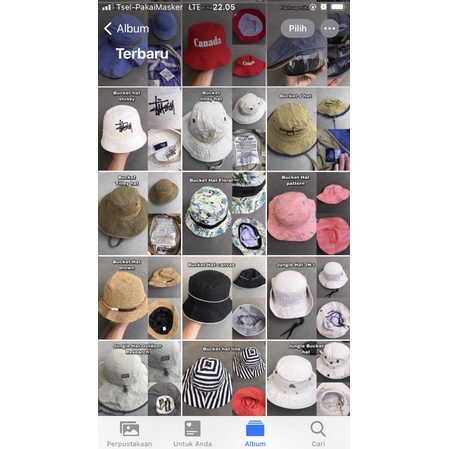 bucket hat jungle hat fashin second brand