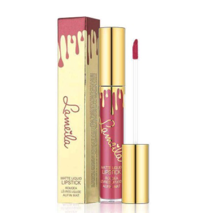 LAMEILA Lipstick Cair 6 Warna Matte Tahan Lama / Lip Gloss DJ 763