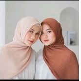 pashmina plisket lidi