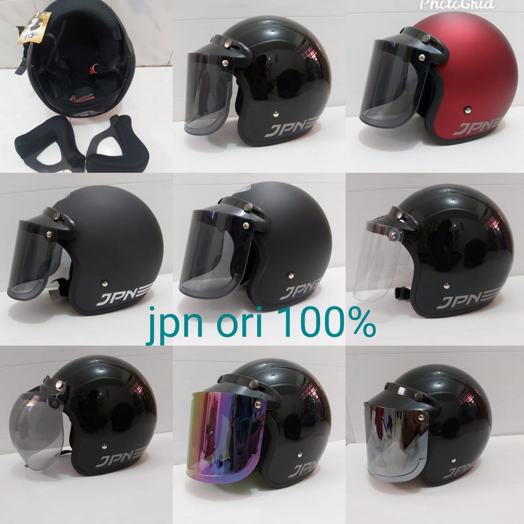 HELM BOGO NEO CLASSIC KC DATAR/CMBUNG FREE PACKING BOX