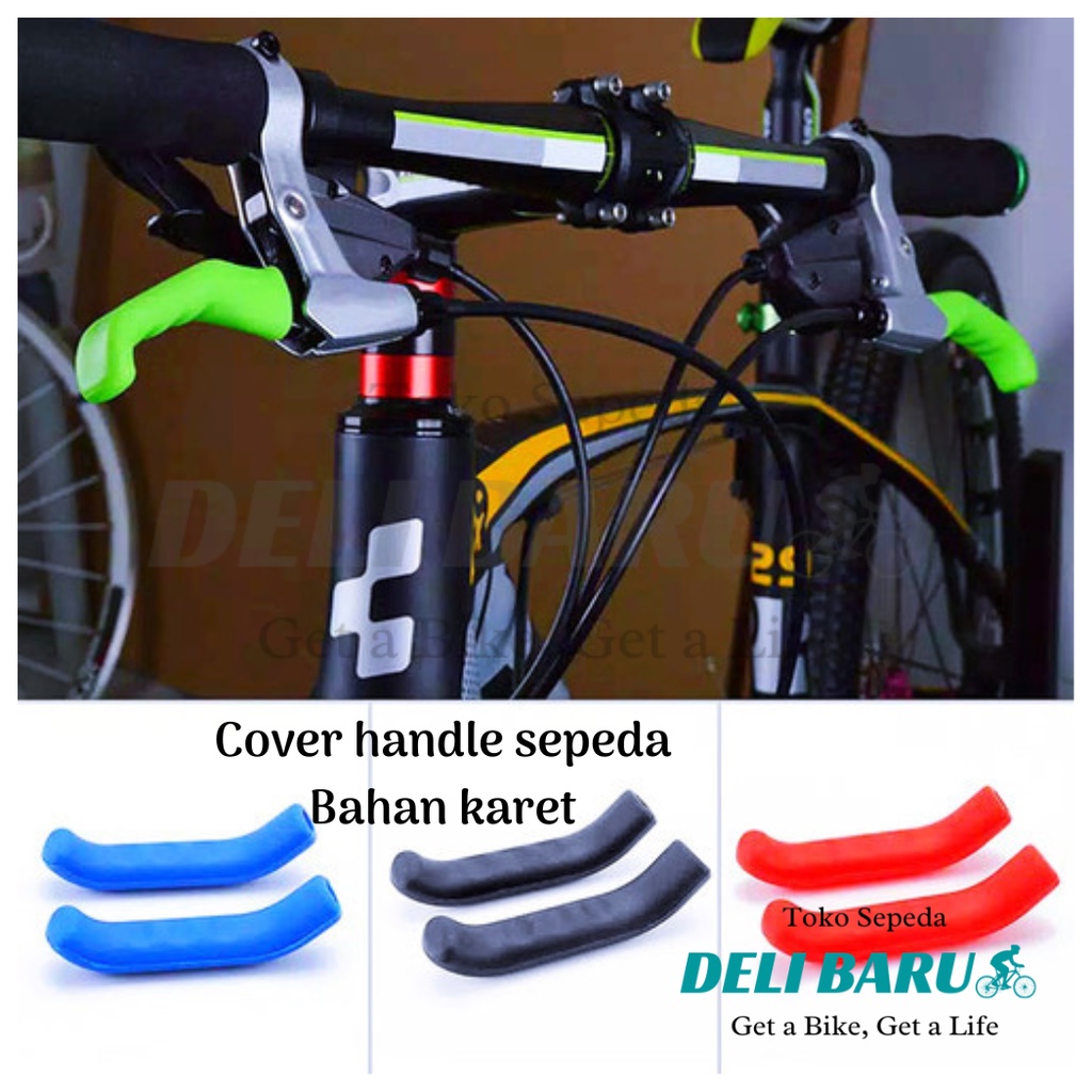 Delibaru Cover handle pelindung pegangan rem silikon warna sepeda