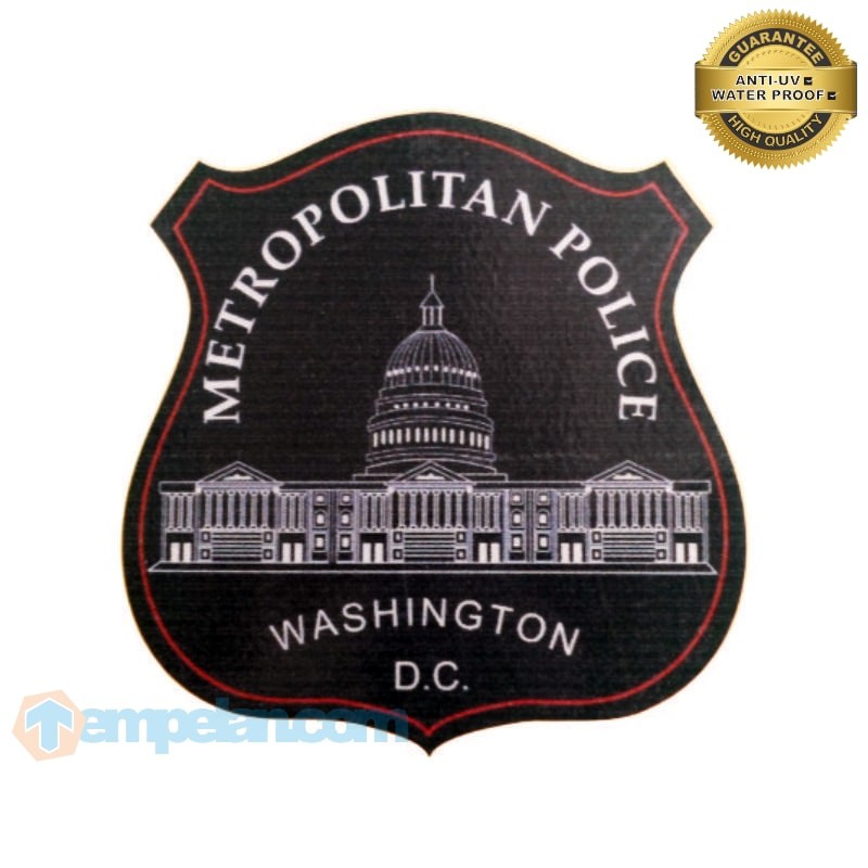

STIKER METROPOLITAN POLICE WASHINGTON D.C.