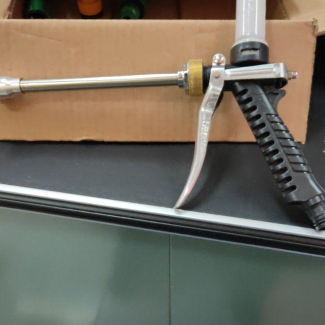 Water Jet Gun Sprayer Besi Metal Dengan Tempat Sabun Untuk Pompa Dc
