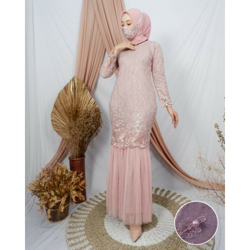 GAMIS DUYUNG TUTU // KEBAYA MODERN // BAJU GAMIS KEBAYA WISUDA