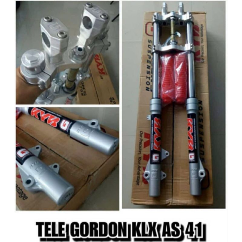 Tele KAYABA Gordons as 41mm Klx Dtracker 150 KYB GORDONS