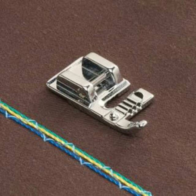 Sepatu Jahit Tali Kur - Cording Foot untuk Mesin Jahit Portable