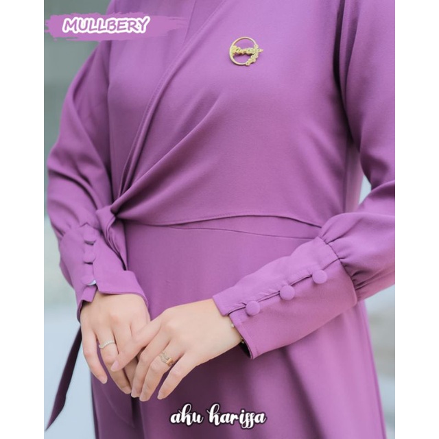 ORI AKU KARISSA // HILMA DRESS BY AKU KARISSA // DRESS POLO LINEN // GAMIS MUSLIMAH