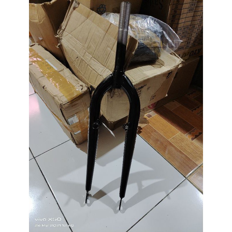 fork 26 federal merk Genio ukuran standar insert adaptor 22.2 bahan besi