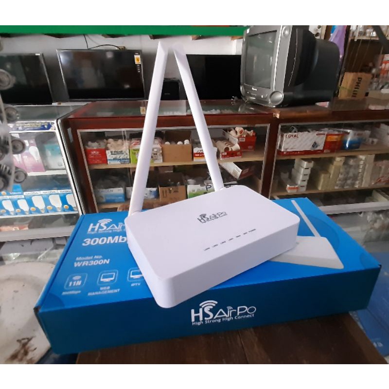 HS AIRPO WR300N 300Mbps WIRELESS N ROUTER