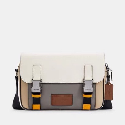 Asli baru coach c4021 Tas Pria Tas Bahu kulit tas selempang tas selempang pria import tas pundak