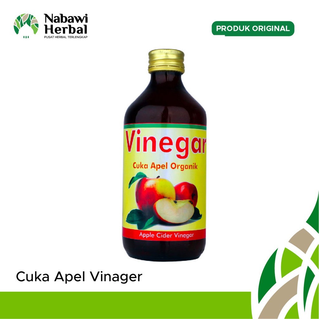 

Nabawi Herbal Sawangan - VINEGAR Cuka Apel Original Minuman Kesehatan dan Toner Muka Kecantikan isi 330 ml