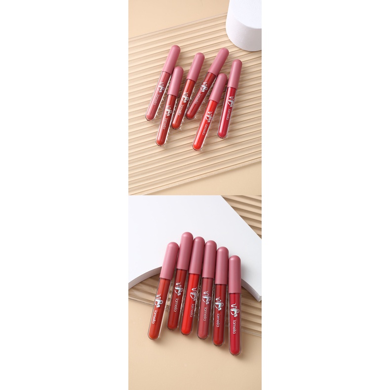 LAMEILA Lip Glaze matte lipstick anti air lipstick velpet lip gloss LS 1041