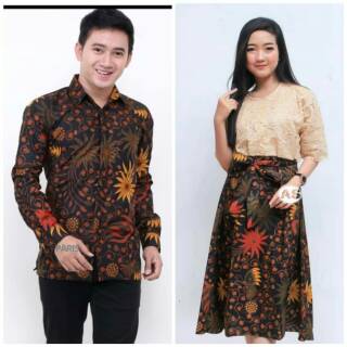  DRESS  COUPLE  BRUKAT MINI DRESS  BATIK  PENDEK  KONDANGAN 