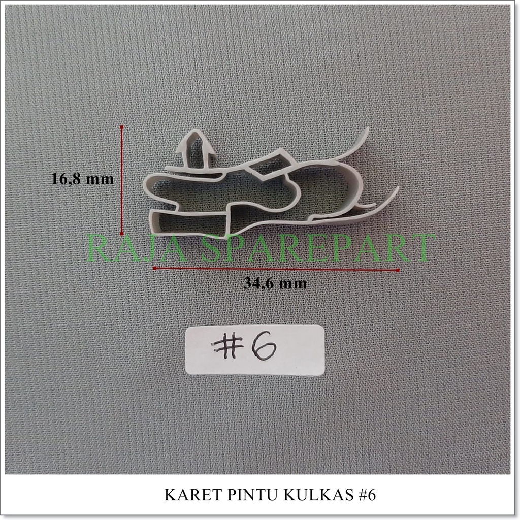 Karet Pintu Kulkas 6 / Gasket Pintu Kulkas 6