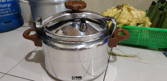 Panci Presto Oxone Alupress Panci Presto 12 Liter Ox 2012 - Silver