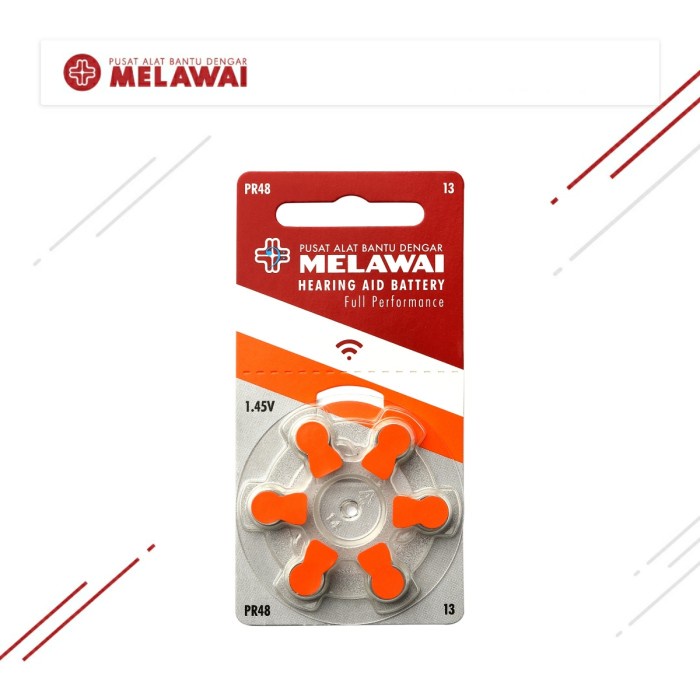 ✨COD✨ Baterai Alat Bantu Dengar Type 13 Melawai