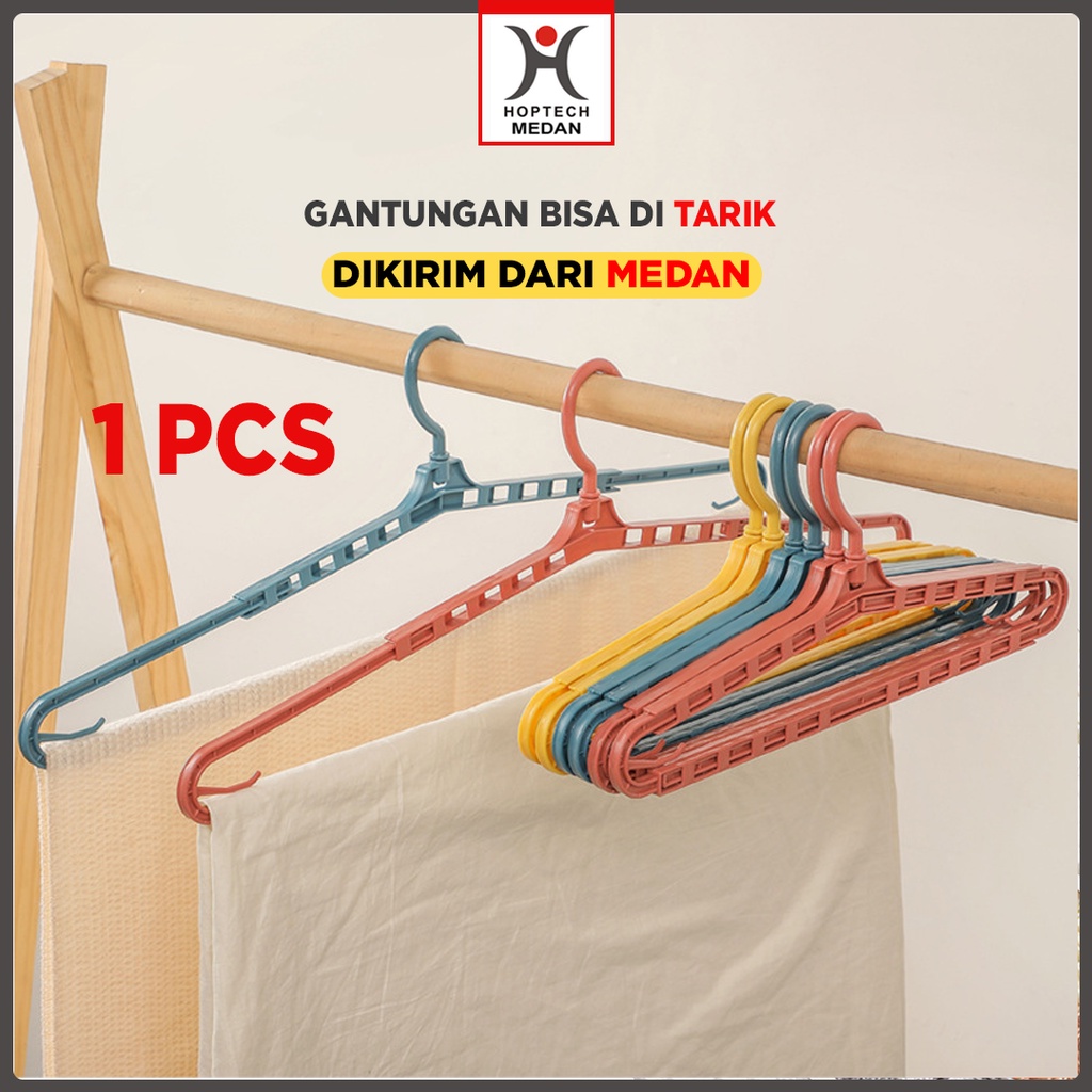 Gantungan Tarik Hanger Handuk Lebar / Gantungan Tarik Hanger Sajadah / Hanger serbaguna