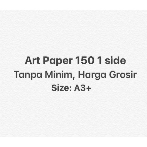 

Print Poster A3+ Art Paper 150Gsm Satu Sisi Fullcolor ..