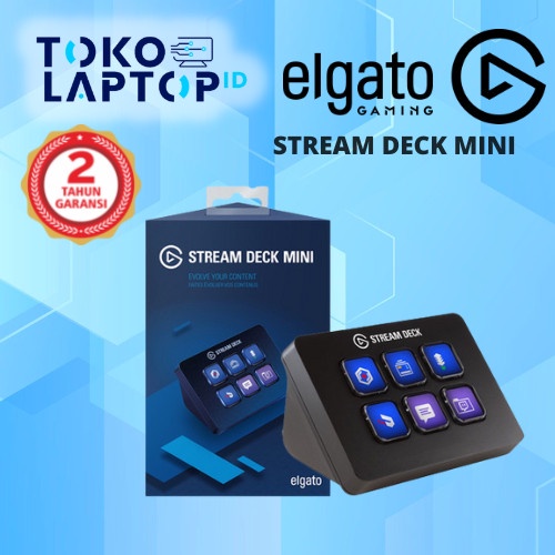 Elgato Stream Deck Mini Control Pad For Live Streaming