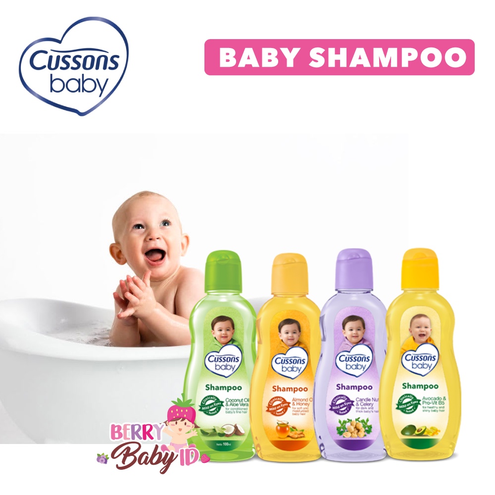 Cussons Baby Shampoo Shampo Bayi dan Anak 100 ml Berry Mart