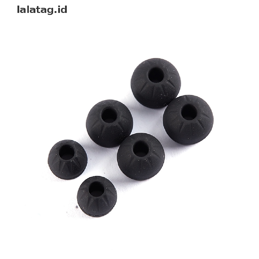 (lalatag) 6pcs / Set Earcaps Pengganti Bahan Silikon Untuk Earphone In-Ear KZ