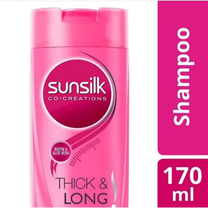 sunsilk thick & long shampoo 170ml