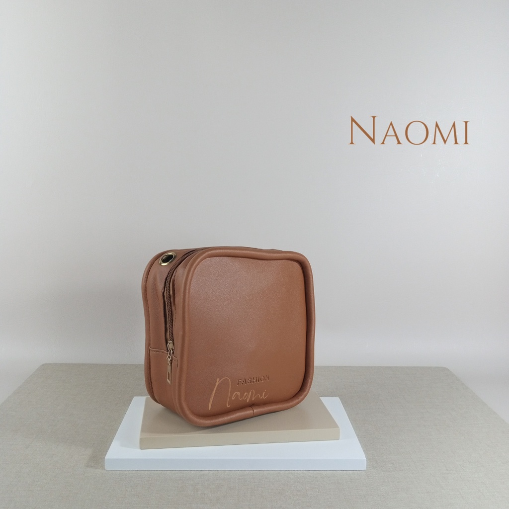 NAOMI - Emily Sling Bag Square Import Premium - Tas Selempang Simple OOTD - Fashion Bag Wanita Premium - Hand Bag Hangout - Tas Wanita - Tas Naomi - Naomi Bag