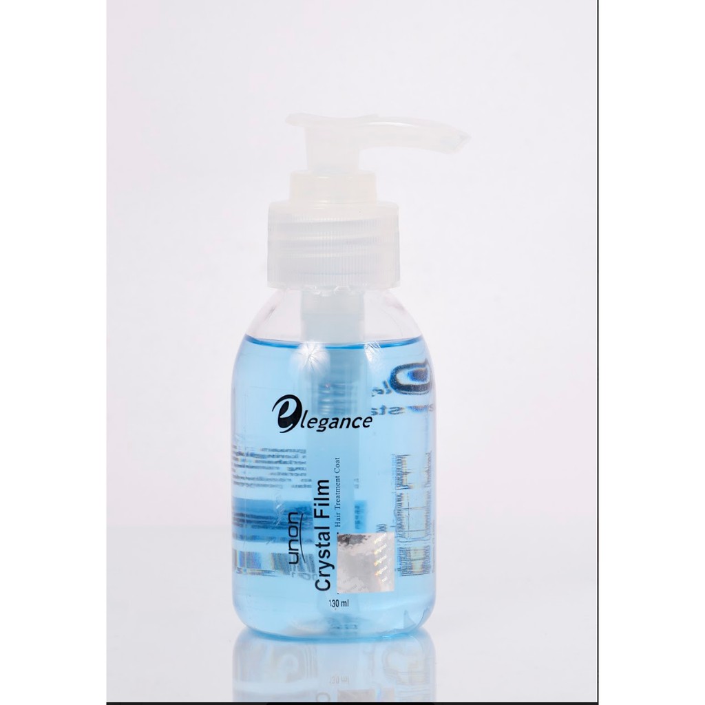 UNON Crystal Film Elegance Hair Treatment Coat - Biru 130ml