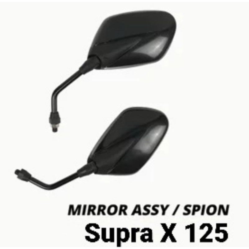 SPION SUPRA 125 LAMA DAN VARIO CW WARNA HITAM ISI SEPASANG