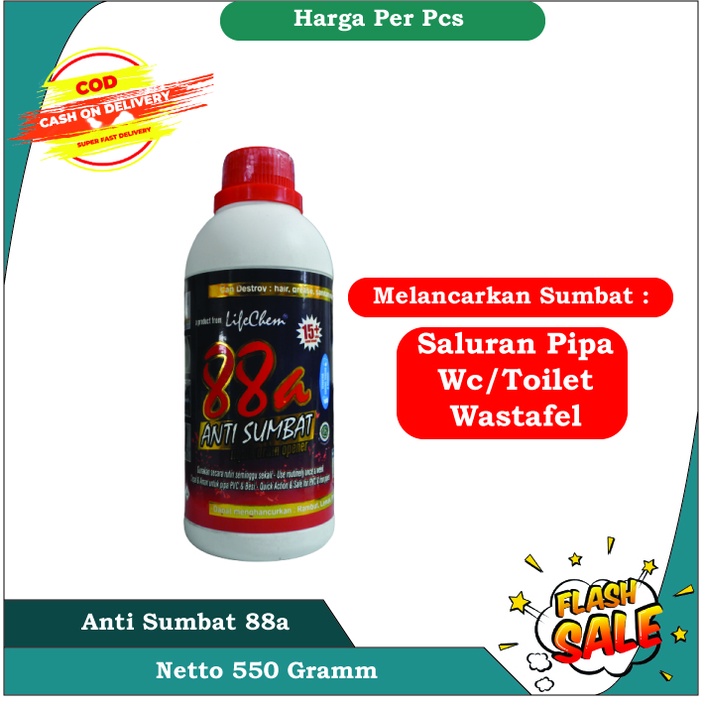 Anti Sumbat Wc Mampet Kloset Anti Sumbat Saluran Air Anti Mampet Cairan Anti Sumbat 88A Anti Mampet 
