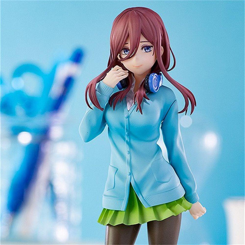 Mxbeauty The Quintessential Quintuplets Nakano Itsuki Collection Nakano Miku Nakano Ichika Mainan Model Figure Anime