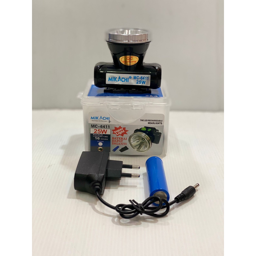 Senter kepala Mikachi 25watt tipe Mc-6411