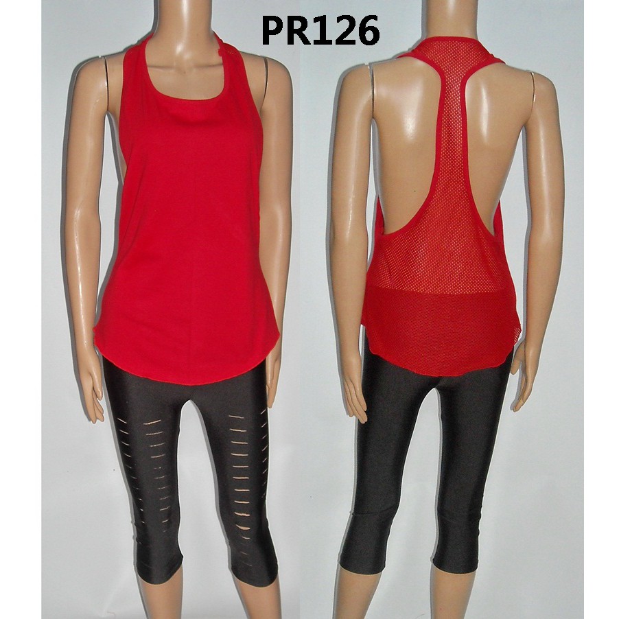 Stelan Baju Senam Zumba Yoga Dance Aerobik kode PR126