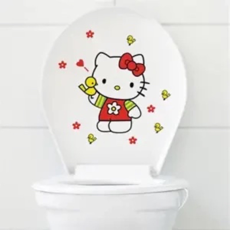 stiker hello kitty sticker jumbo hello kitty sticker dinding decoration