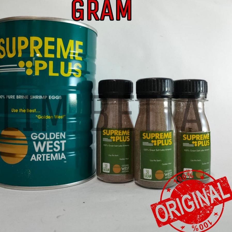 

Harga Terjangkau Artemia Supreme 30 Gram Berat Bersih / Artemia Supreme Plus Repack / Golden Supreme