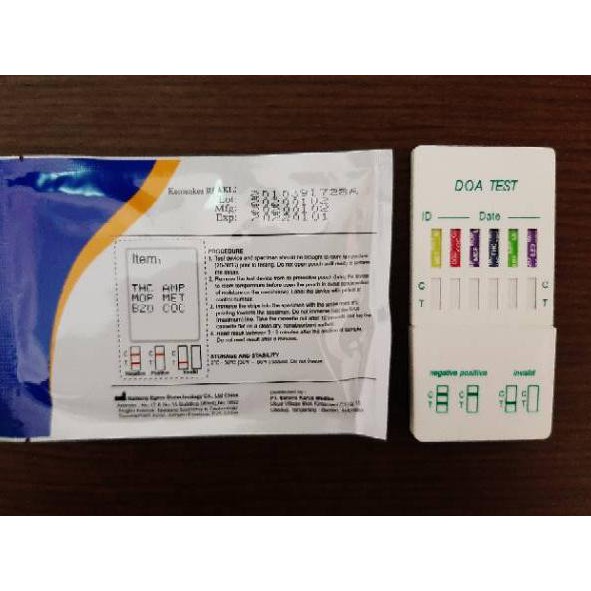 Strip Tes Narkoba 6 Parameter Termurah