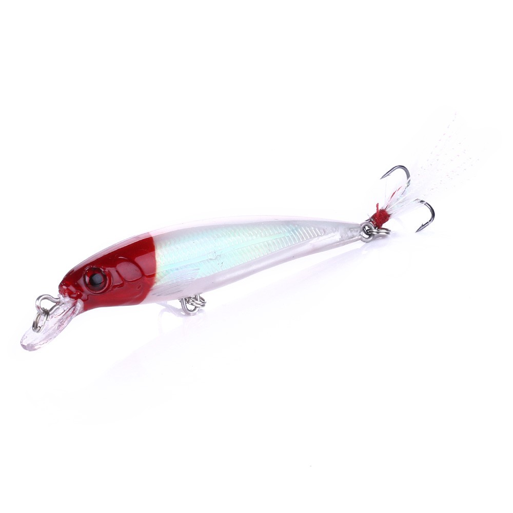 HENGJIA 1pcs minnow crankbait umpan pancing ikan swimbait fishing lure memancing peralatan tackle